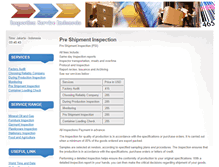 Tablet Screenshot of preshipmentinspection.inspectionserviceindonesia.com